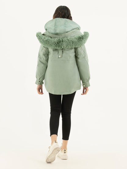 Limelight - Hooded Fur Jacket