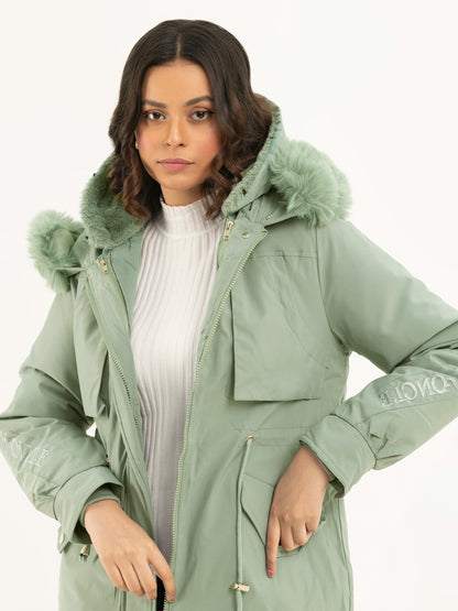 Limelight - Hooded Fur Jacket