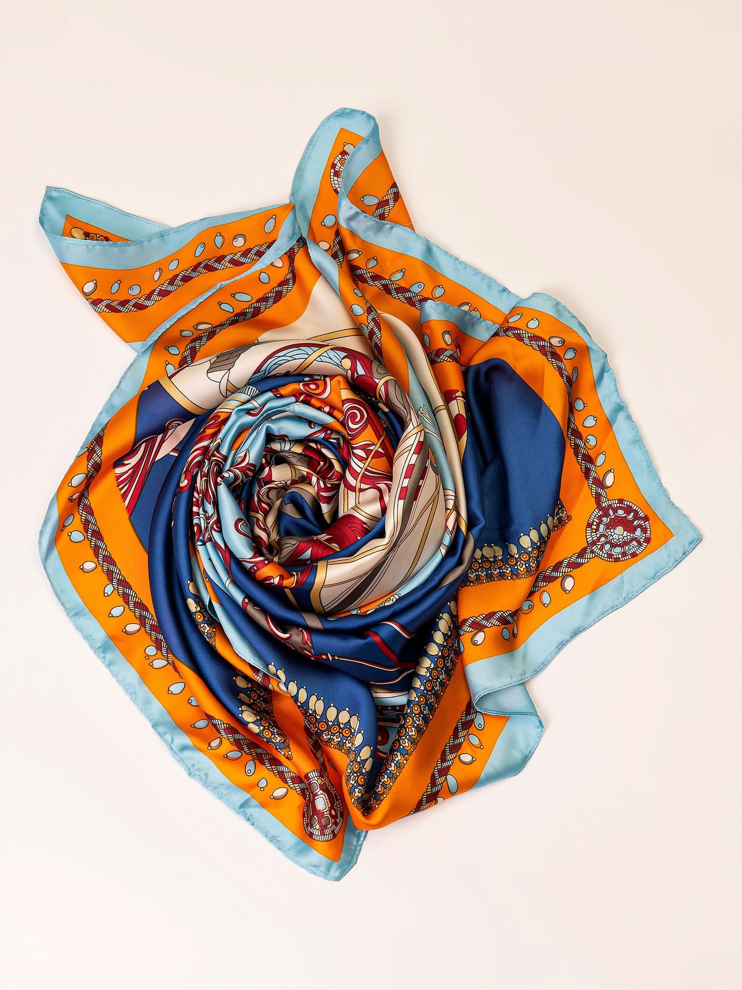 Limelight - Multi-Tone Printed Silk Scarf