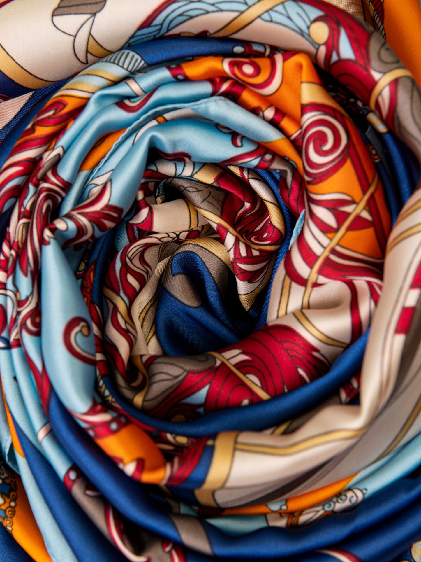 Limelight - Multi-Tone Printed Silk Scarf