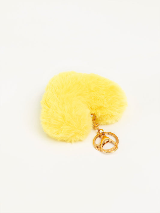 Limelight - Pompom Heart Keychain