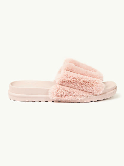 Limelight - Faux Fur Sliders