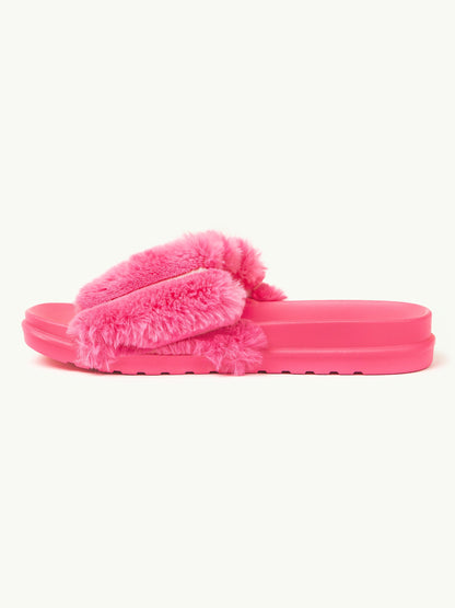 Limelight - Faux Fur Sliders