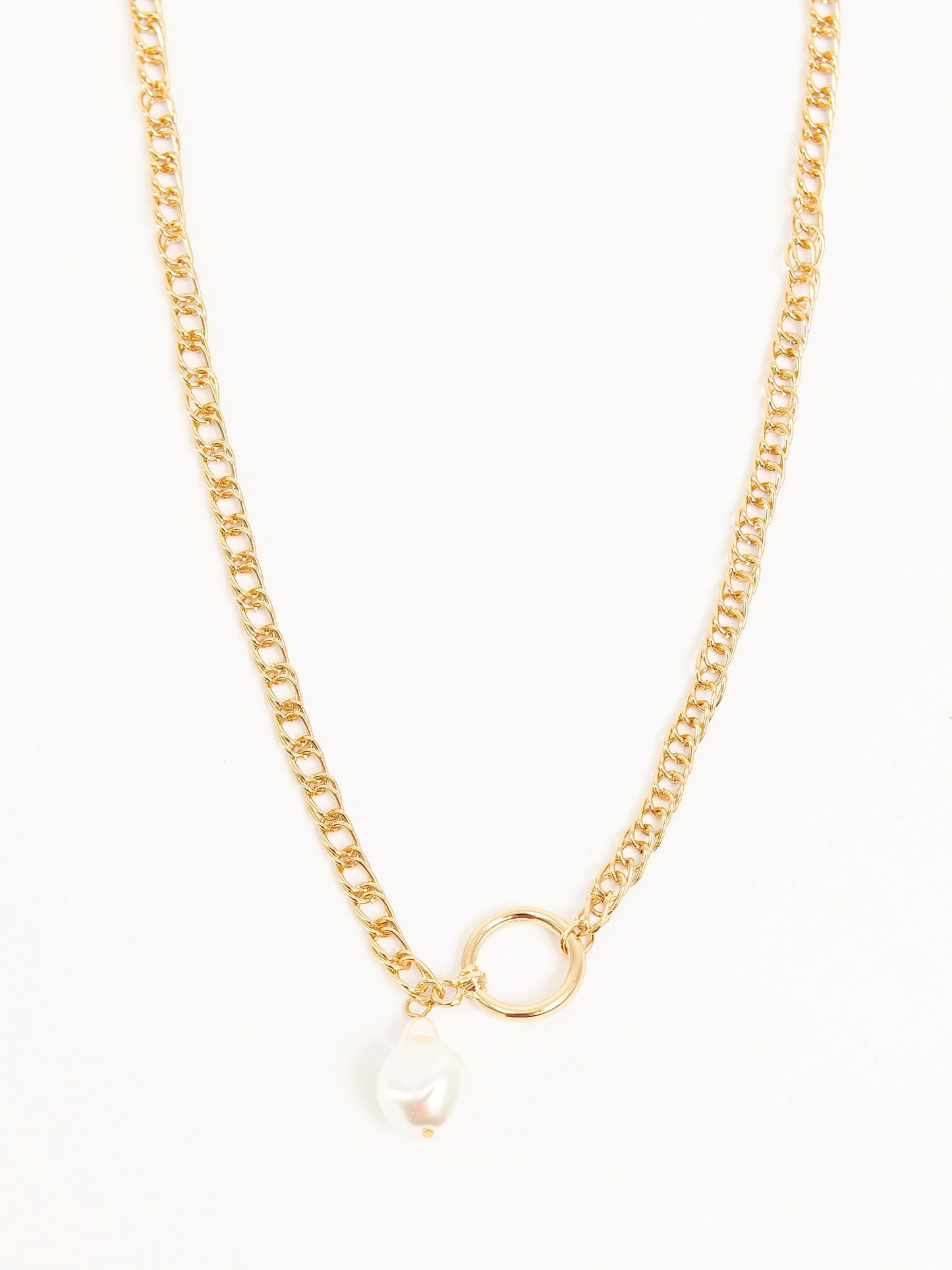 Limelight - Pearl Ring Necklace