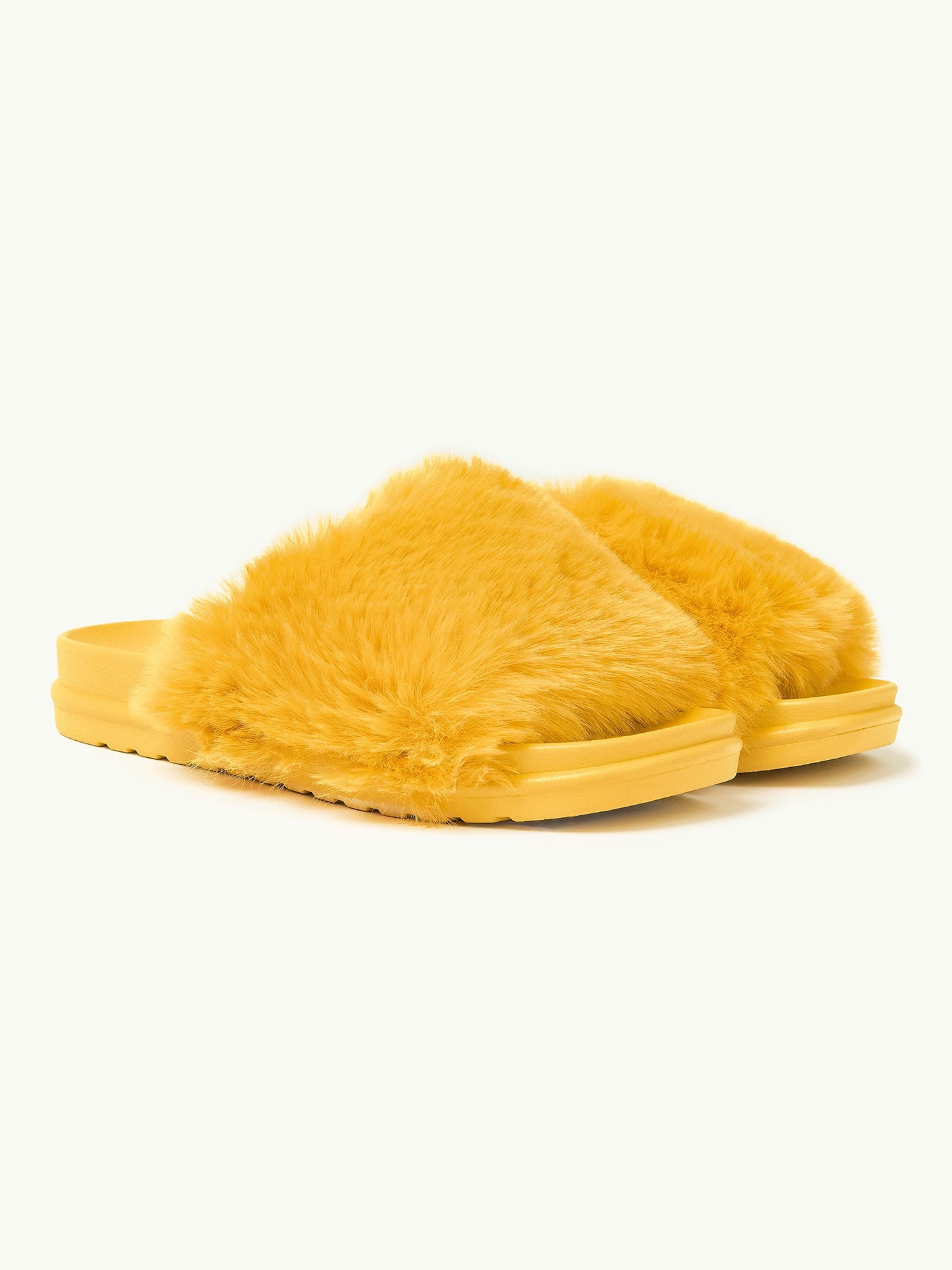 Faux Fur Sliders