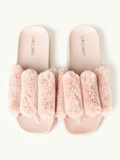 Limelight - Faux Fur Sliders