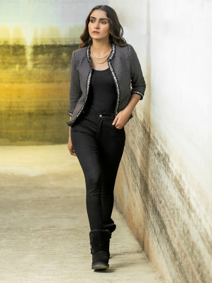 Vintage Woven Cardigan