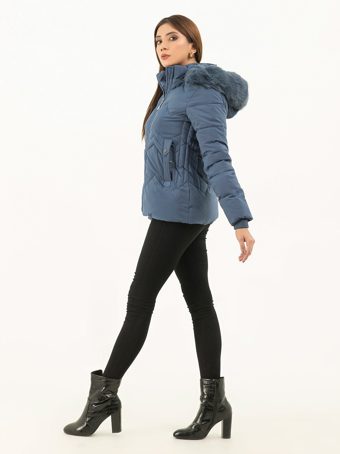 Limelight - Faux Fur Hooded Jacket