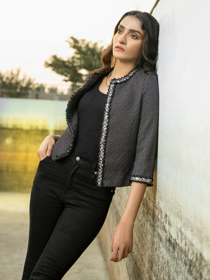 Vintage Woven Cardigan