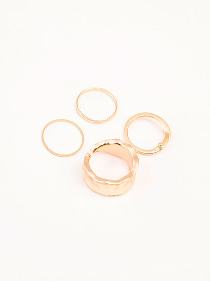 Limelight - Metallic Gold Ring Set