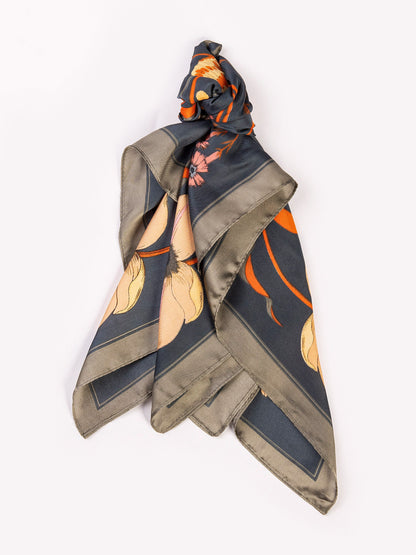 Limelight - Printed Silk Mini Scarf