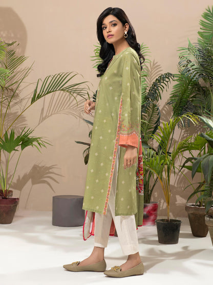 2 Piece Khaddar Suit-Printed (Unstitched)