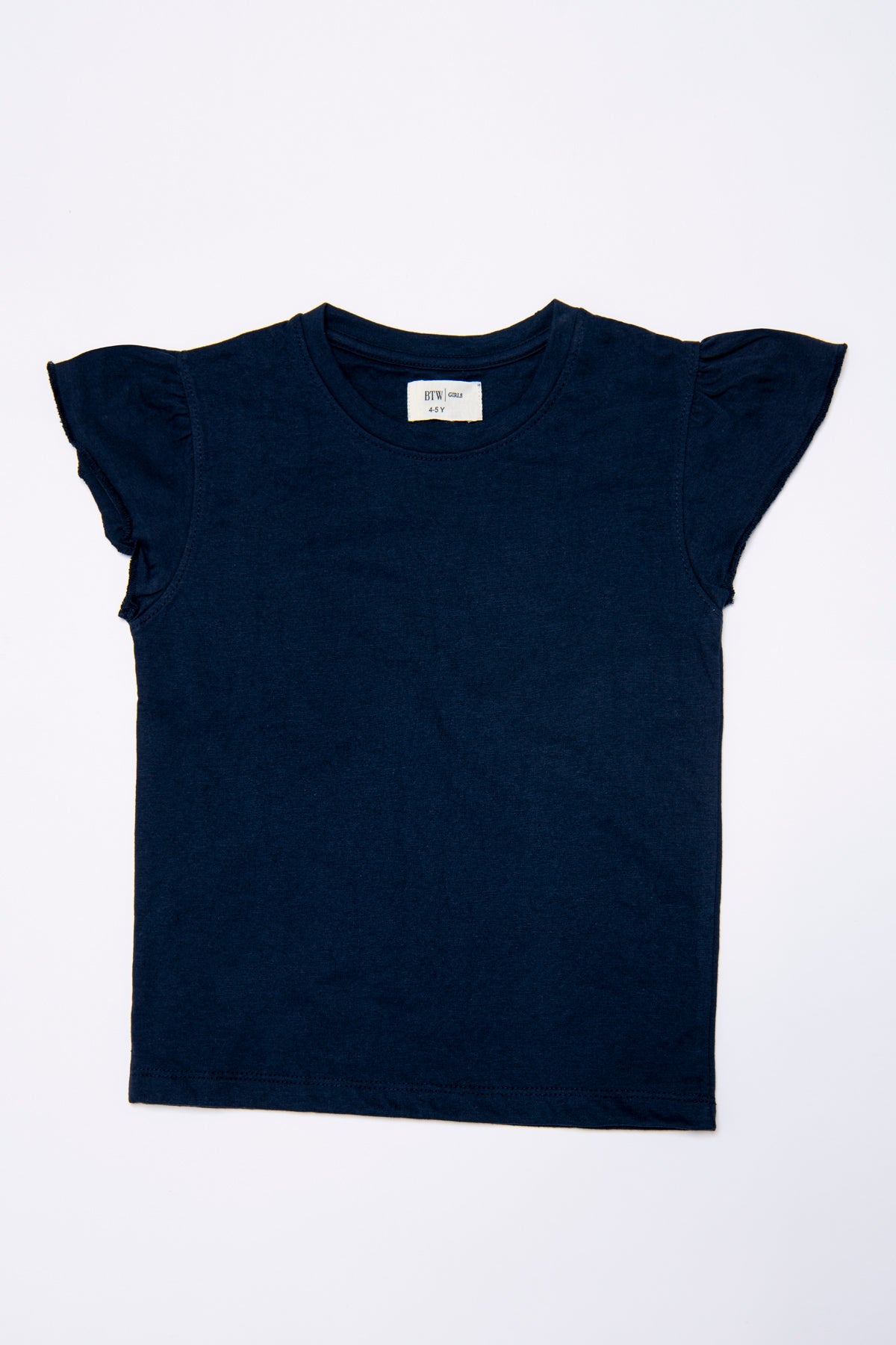 BTW - FRILL CAP SLEEVE TEE