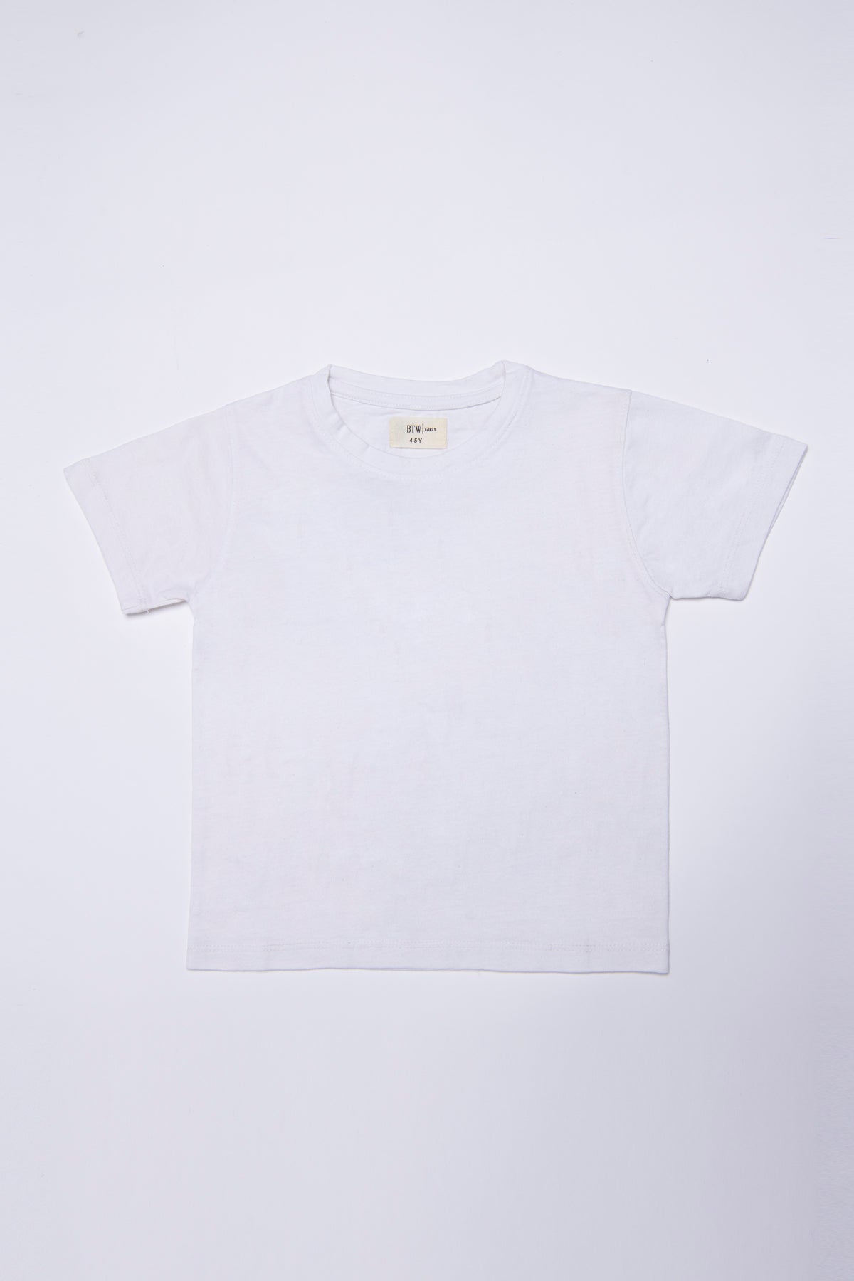 BTW - BASIC COTTON WHITE T-SHIRT