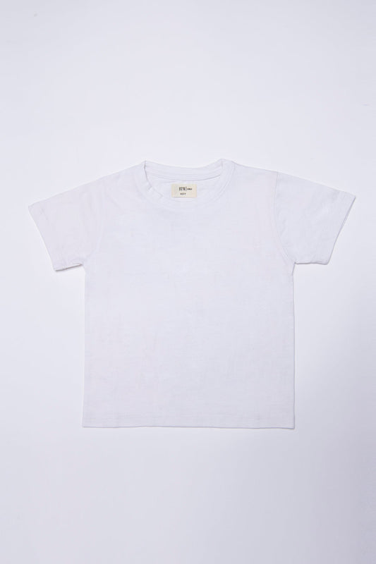 BTW - BASIC COTTON WHITE T-SHIRT