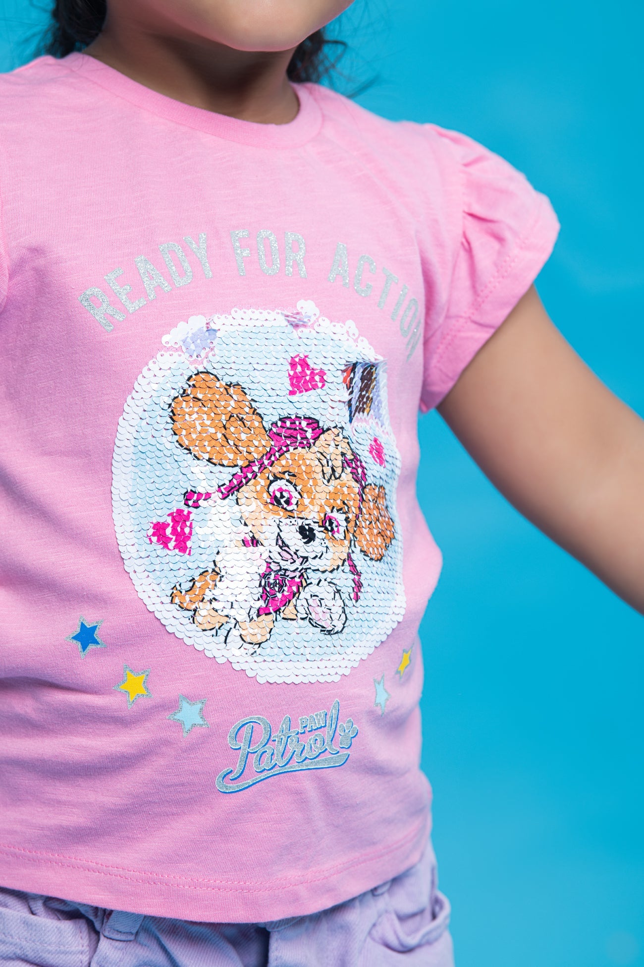 BTW - REVERSIBLE FLIP-SEQUIN T-SHIRT