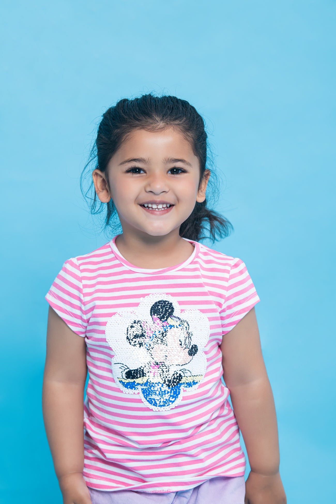 BTW - REVERSIBLE FLIP-SEQUIN DONALD DUCK T-SHIRT