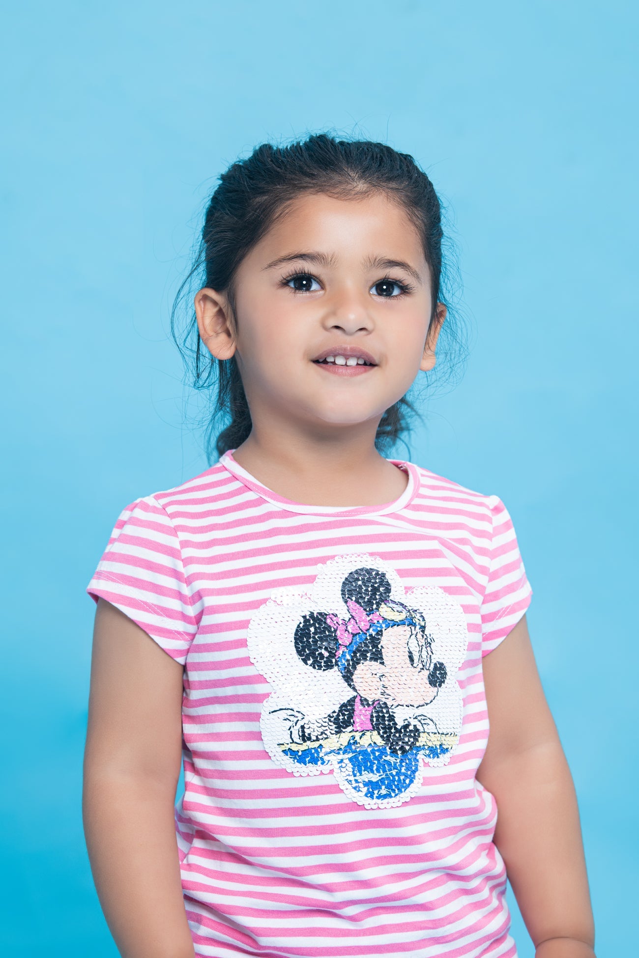 BTW - REVERSIBLE FLIP-SEQUIN DONALD DUCK T-SHIRT