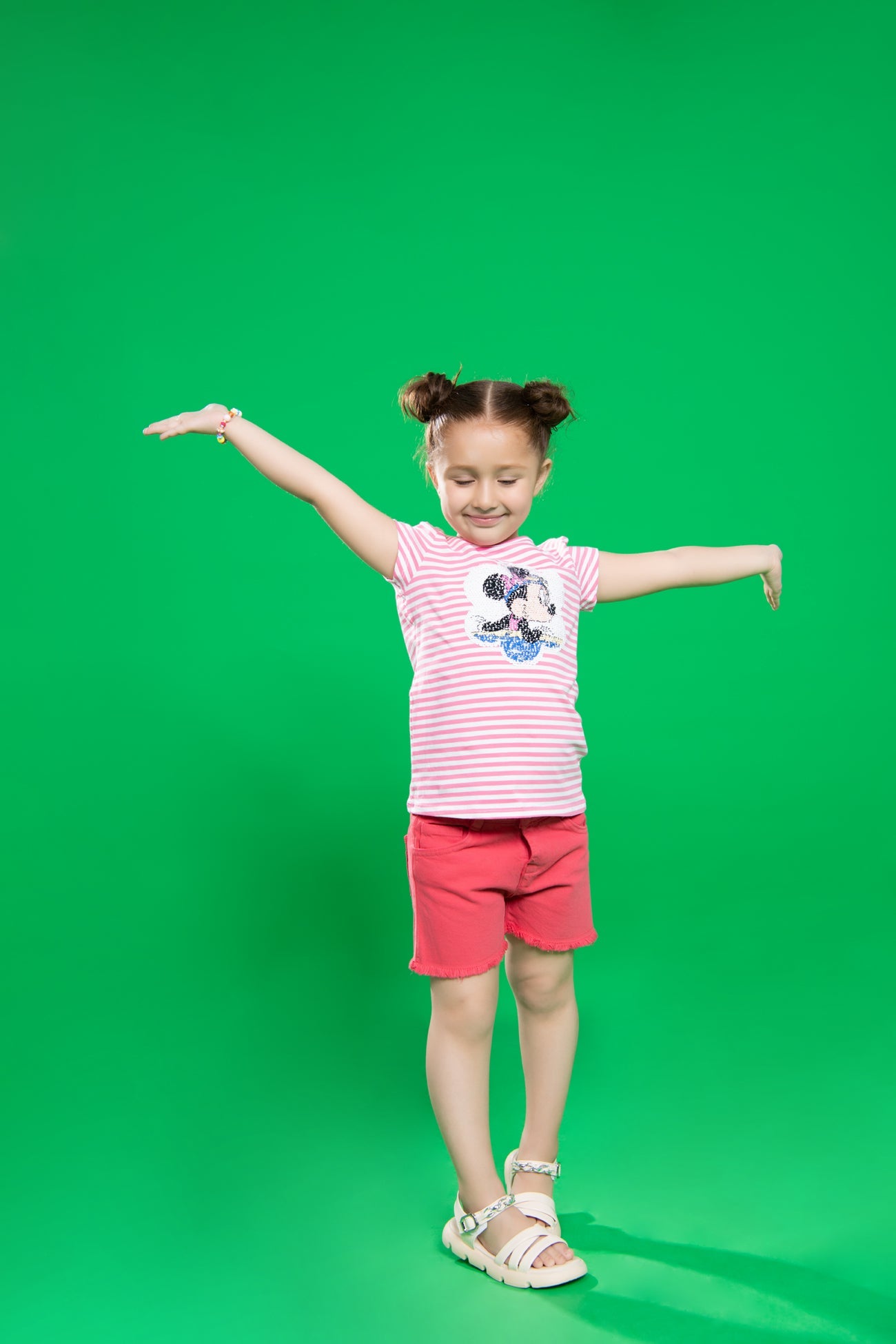 BTW - REVERSIBLE FLIP-SEQUIN DONALD DUCK T-SHIRT