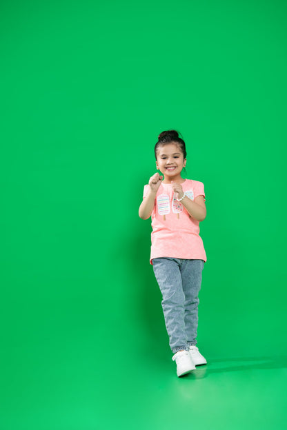 BTW - REVERSIBLE FLIP-SEQUIN ICECREAM T-SHIRT