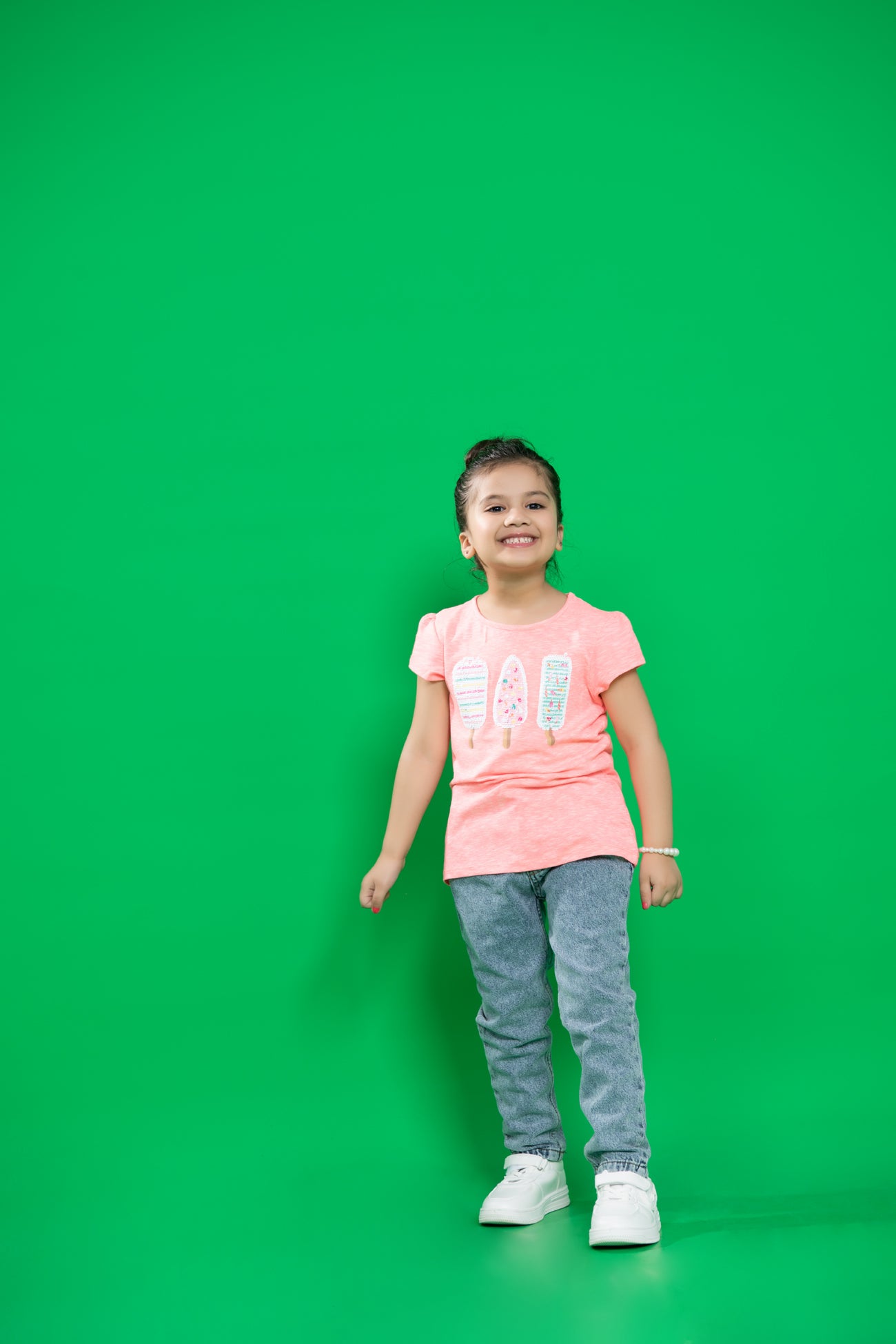 BTW - REVERSIBLE FLIP-SEQUIN ICECREAM T-SHIRT