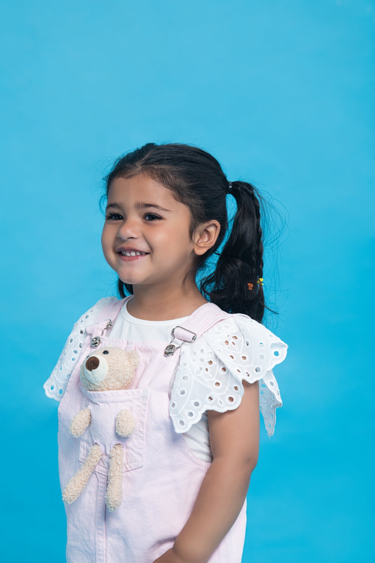 BTW - 3D BEAR DENIM DRESS