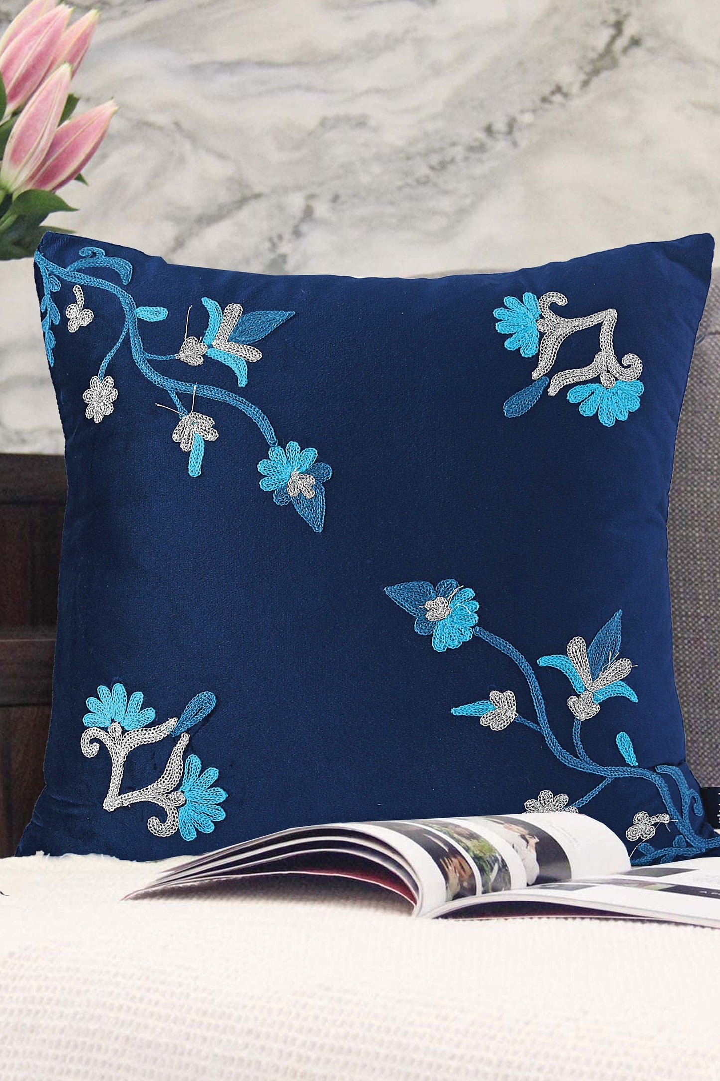 Nishat Linen - Gia Cushion Cover Emb