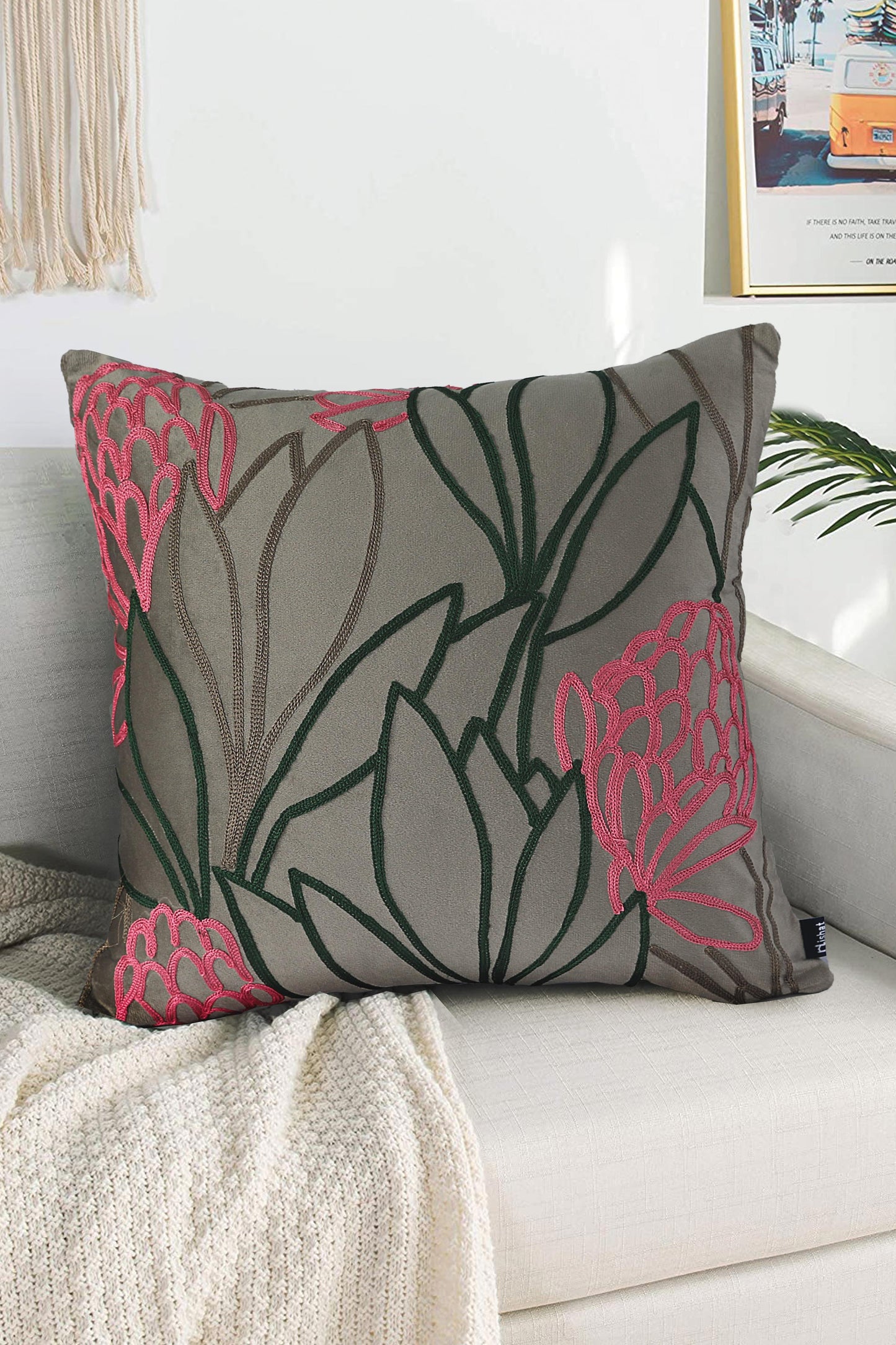 Nishat Linen - Gia Cushion Cover Emb