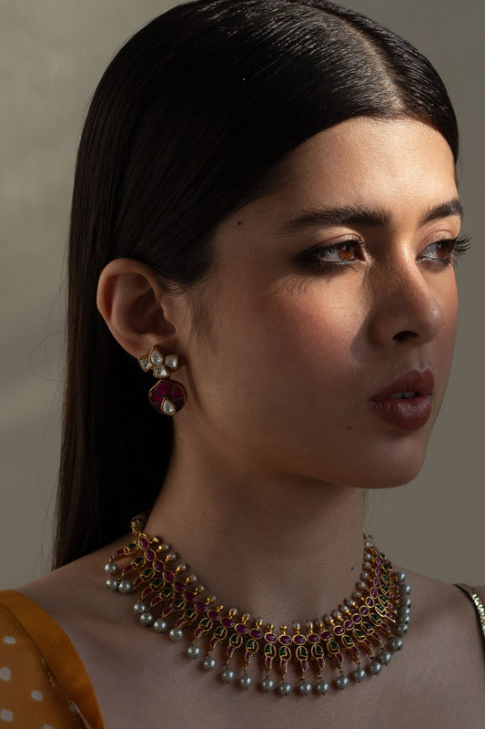 Gold plated Kundun Studs