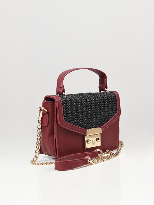 Limelight - Mini Weave Handbag