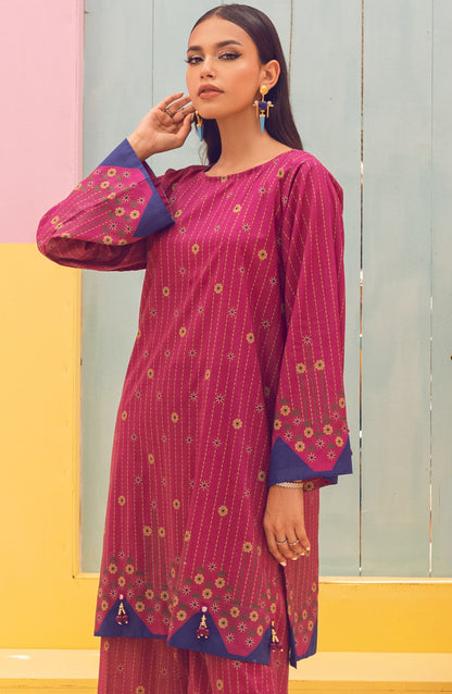Orient - Unstitched 1 Piece Printed Lawn Shirt
