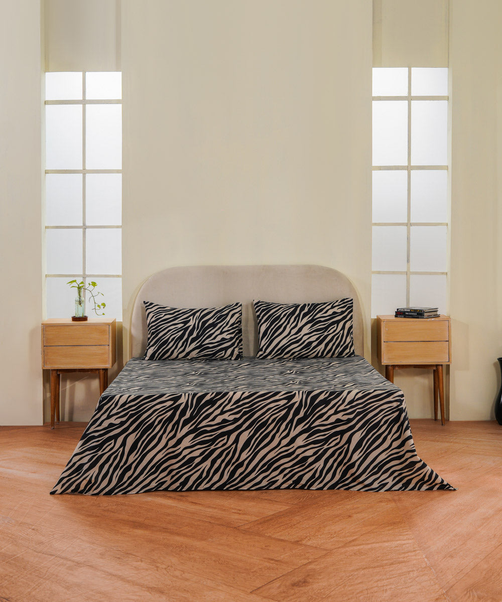 Sapphire Bed Sheet With Pillow Cases Hide Western.pk