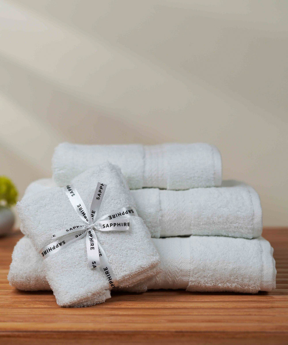 Sapphire - Blanc de Blanc - Face Towel