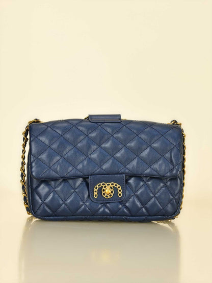 Limelight - Ring Handle Quilted Handbag