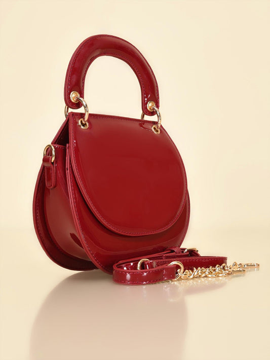 Limelight - Glossy Finish Mini Handbag