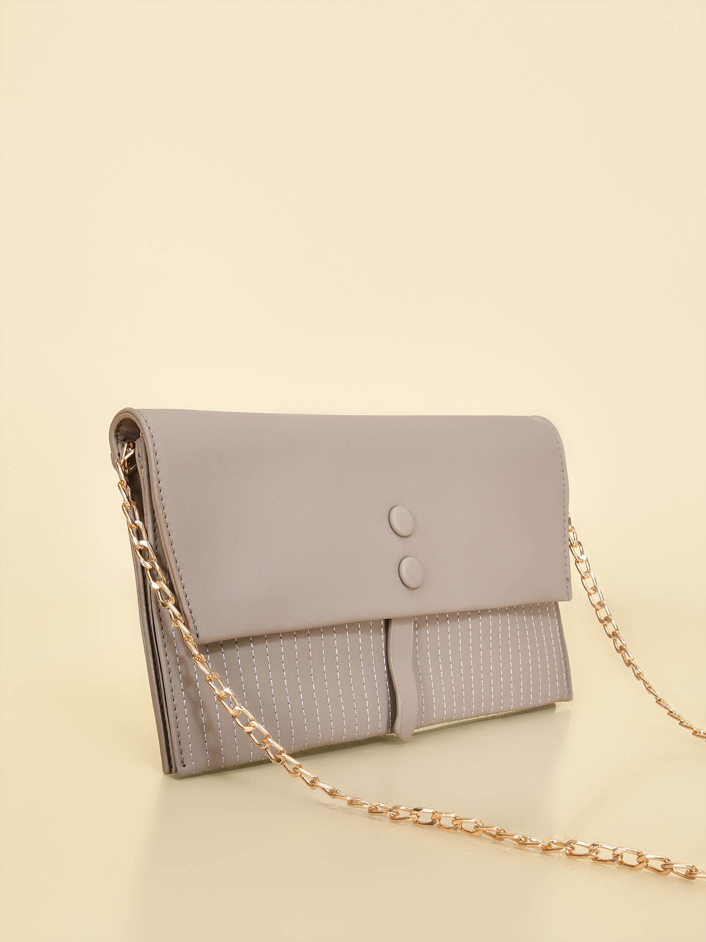 Limelight - Button Detail Clutch