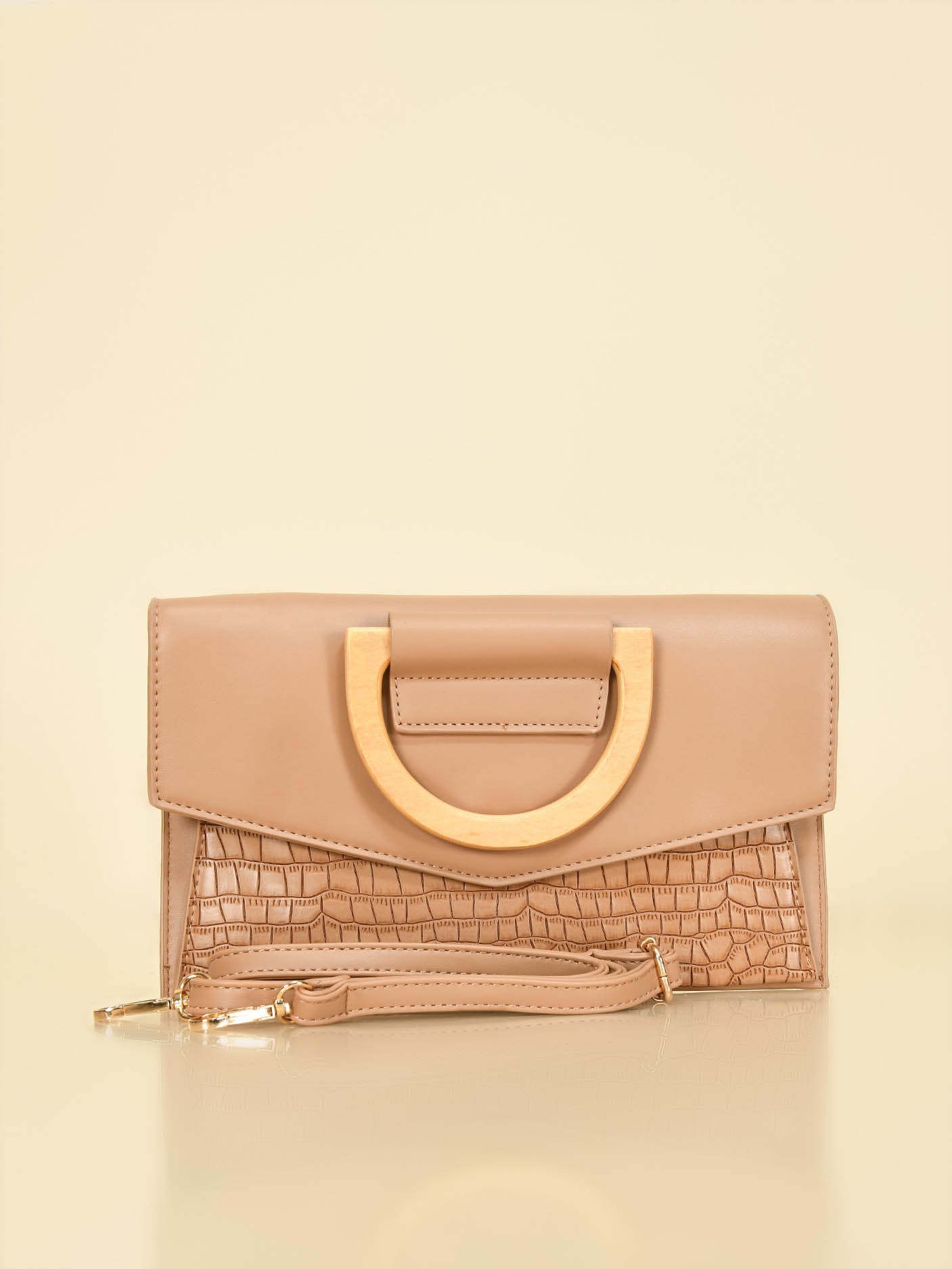 Limelight - Wooden Handle Clutch