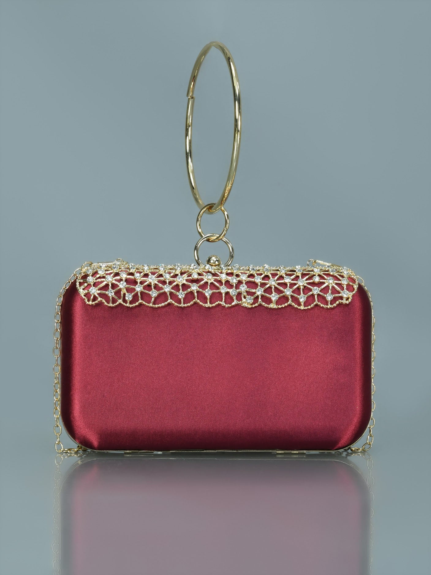 Limelight - Bejeweled Box Clutch