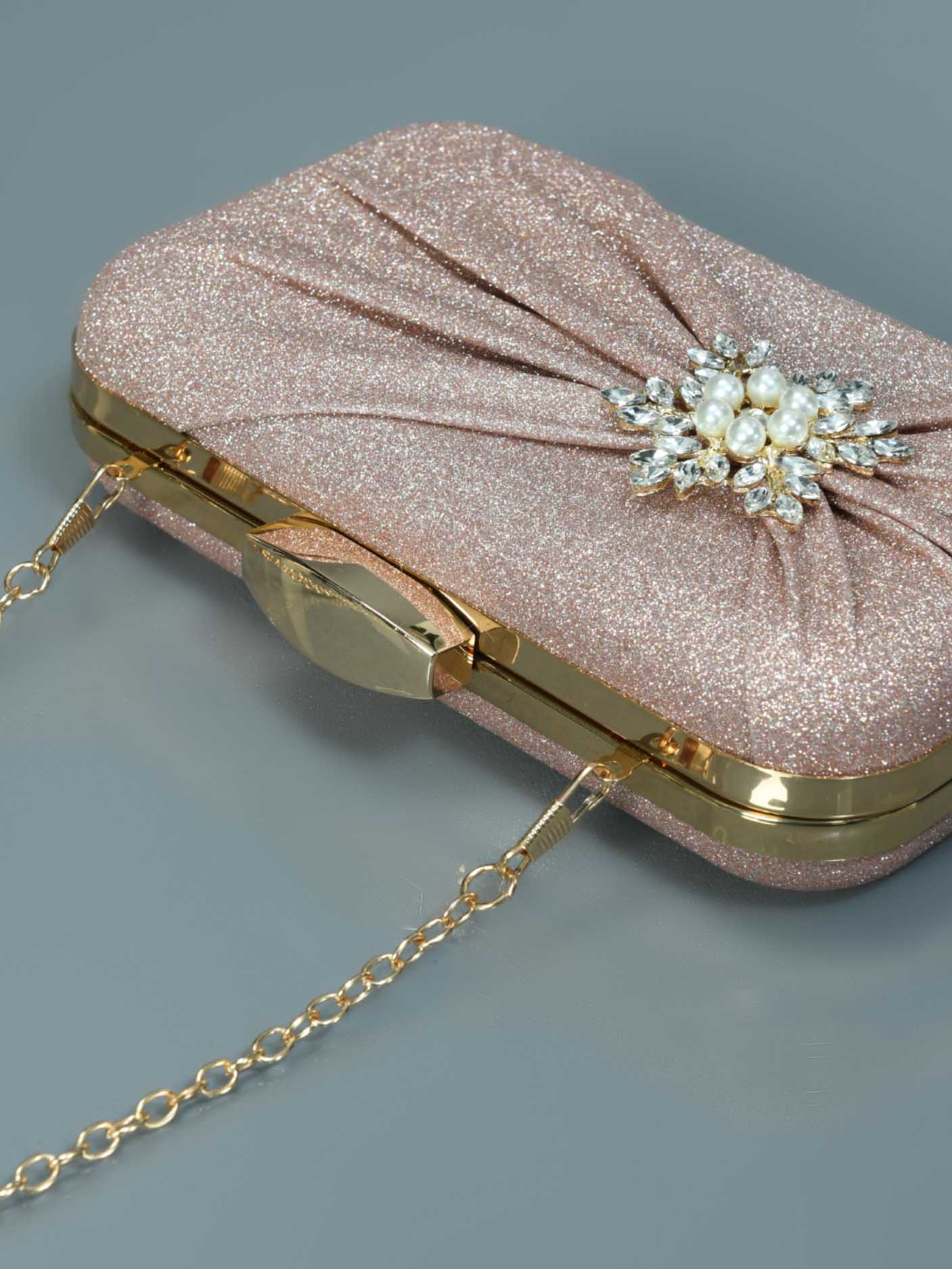 Limelight - Shimmer Brooch Clutch