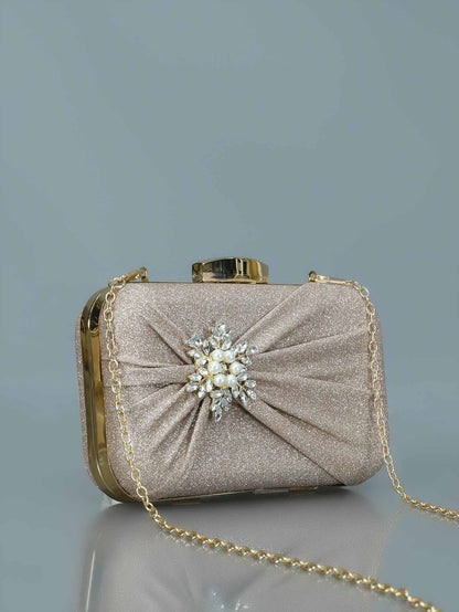 Limelight - Shimmer Brooch Clutch