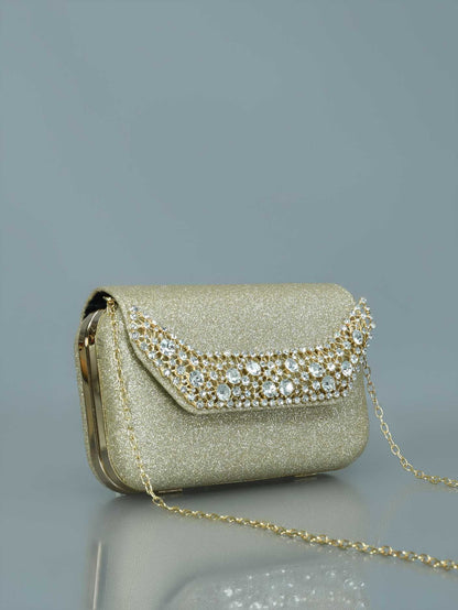 Limelight - Bejeweled Envelope Clutch