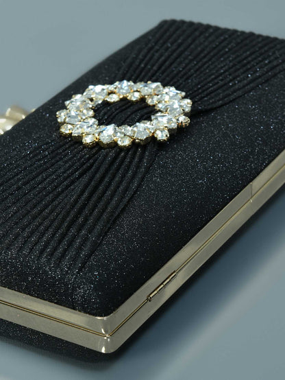 Limelight - Bejeweled Brooch Clutch