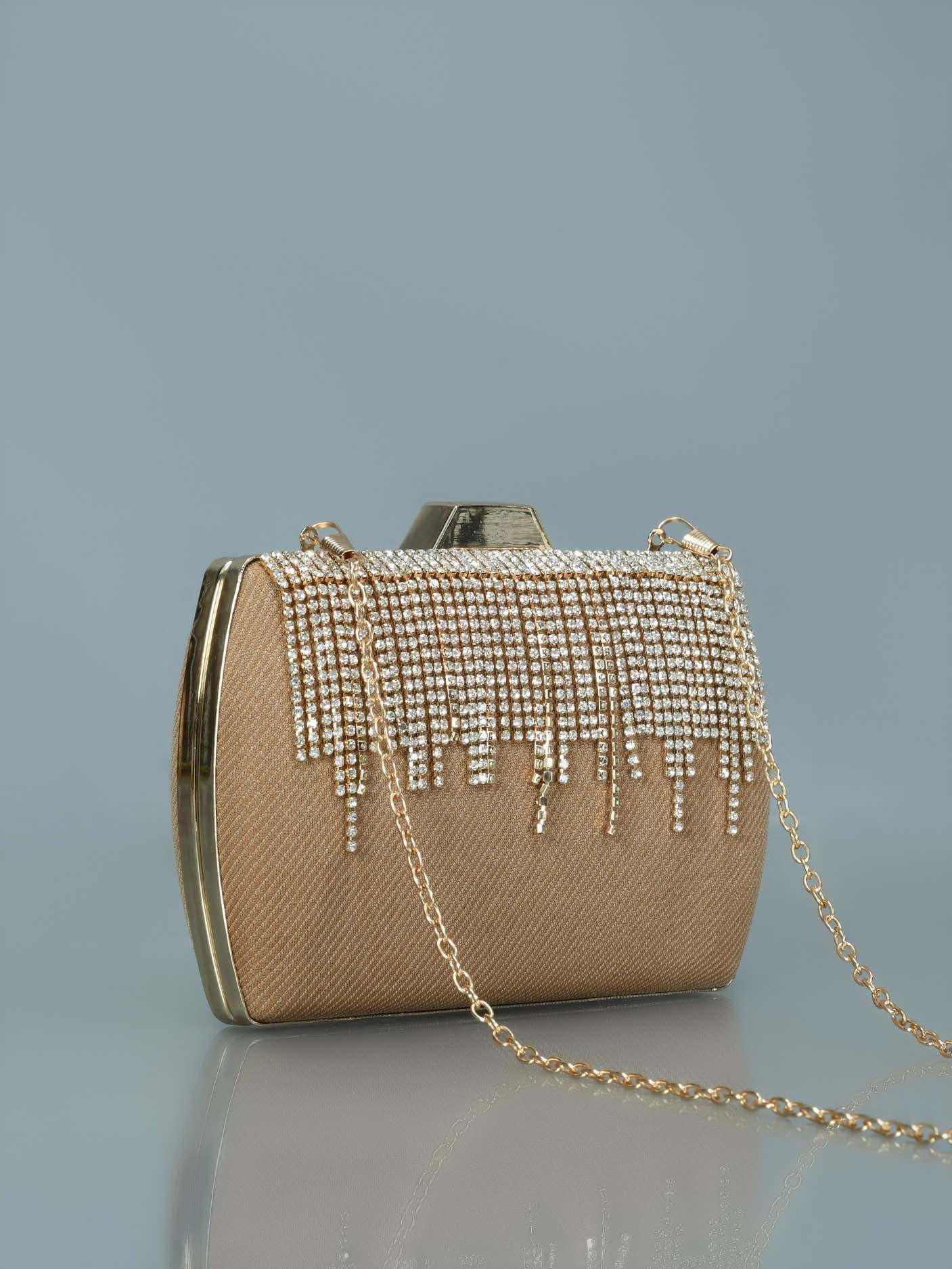 Limelight - Rhinestone Clutch