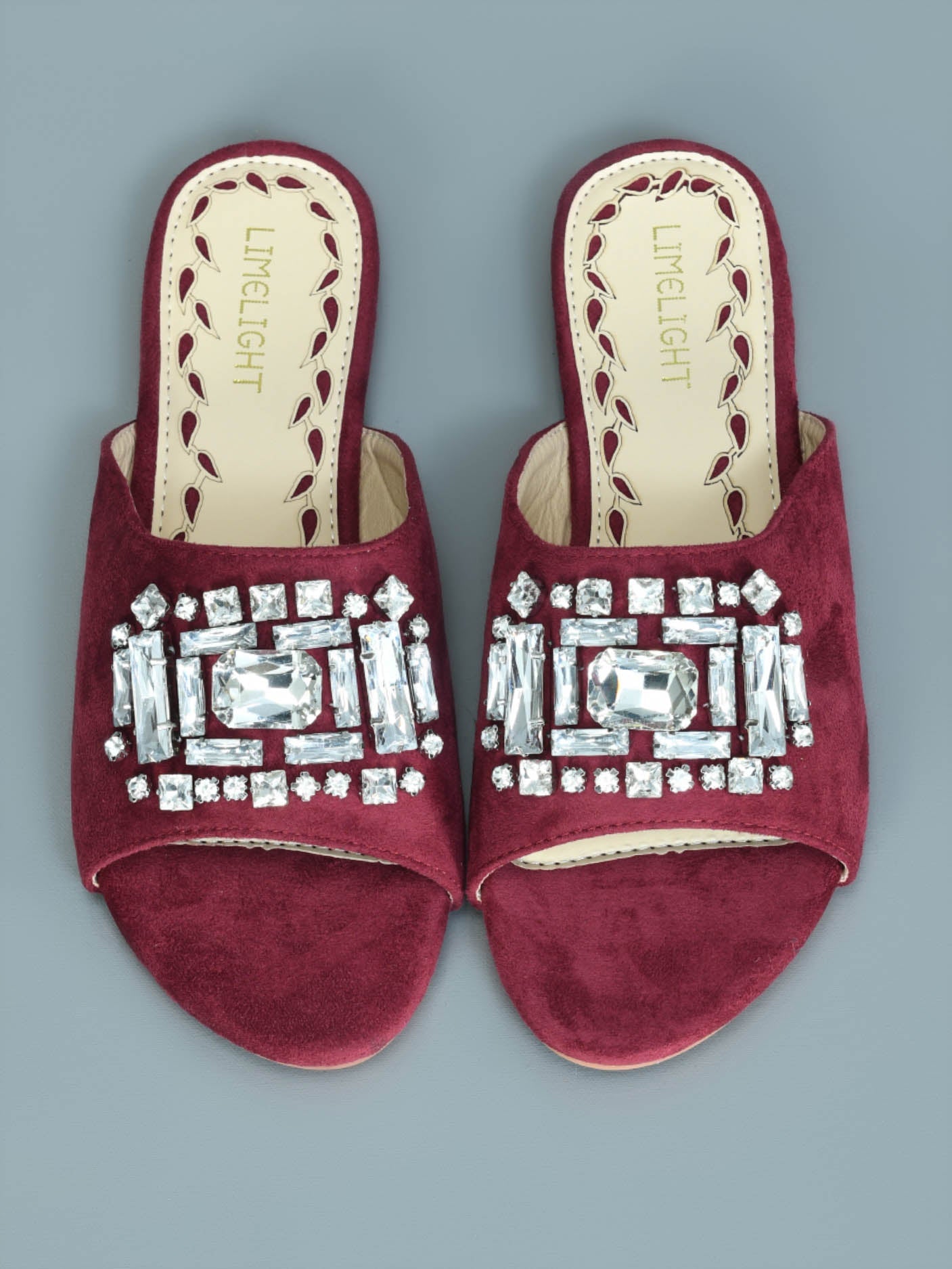Limelight - Stone Studded Flats