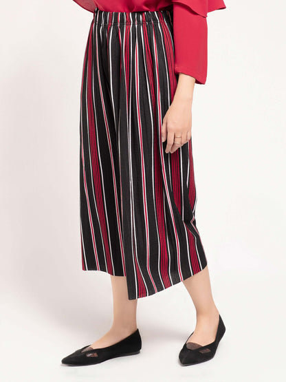 Limelight - Striped Culotte Pants