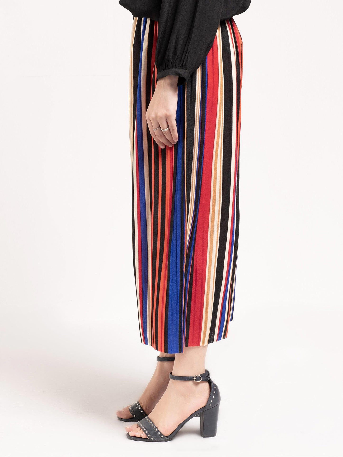 Limelight - Striped Culotte Pants