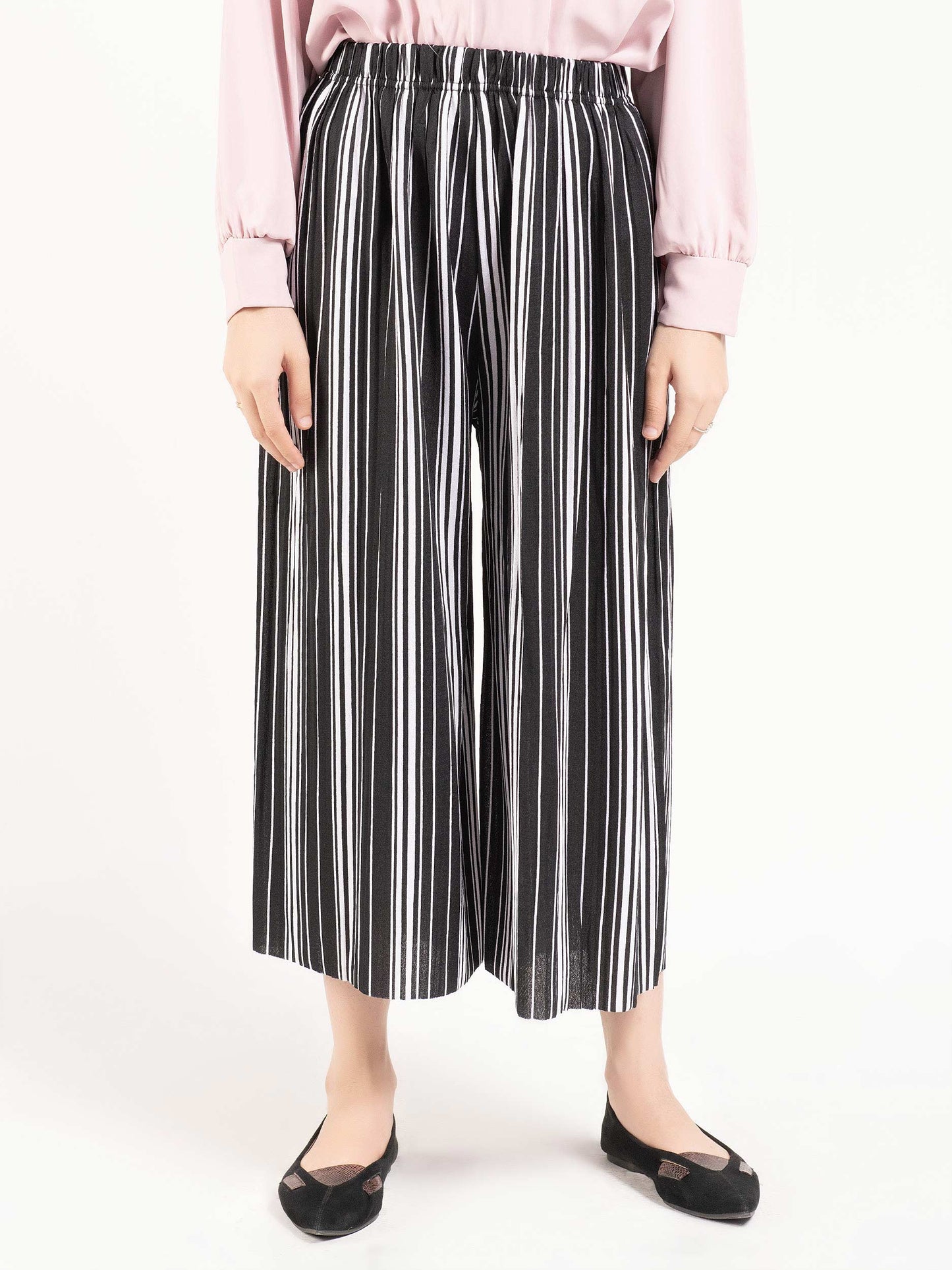 Limelight - Striped Culotte Pants