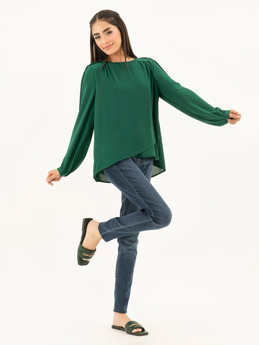 Limelight - Buttoned Grip Top