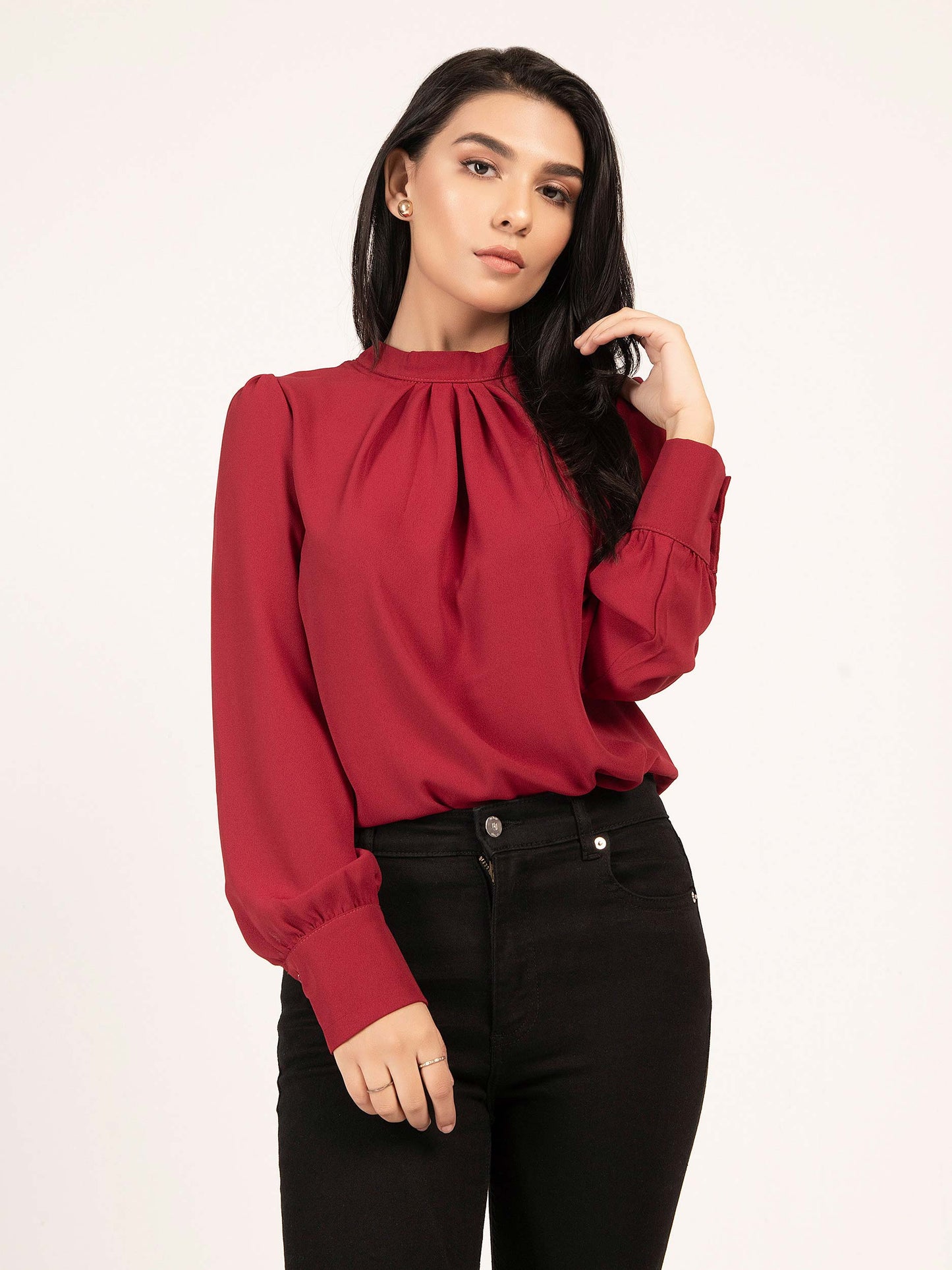 Limelight - Pleated Top