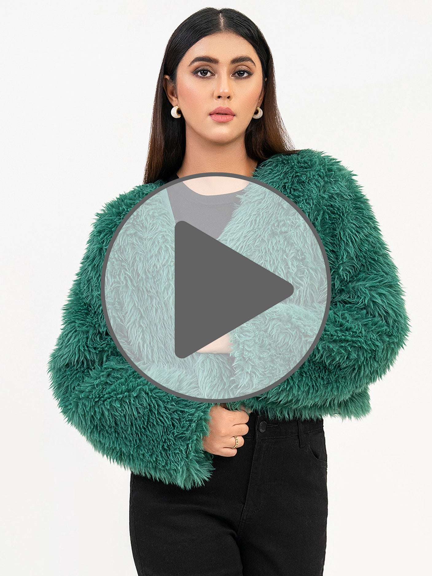 Fur Cardigan